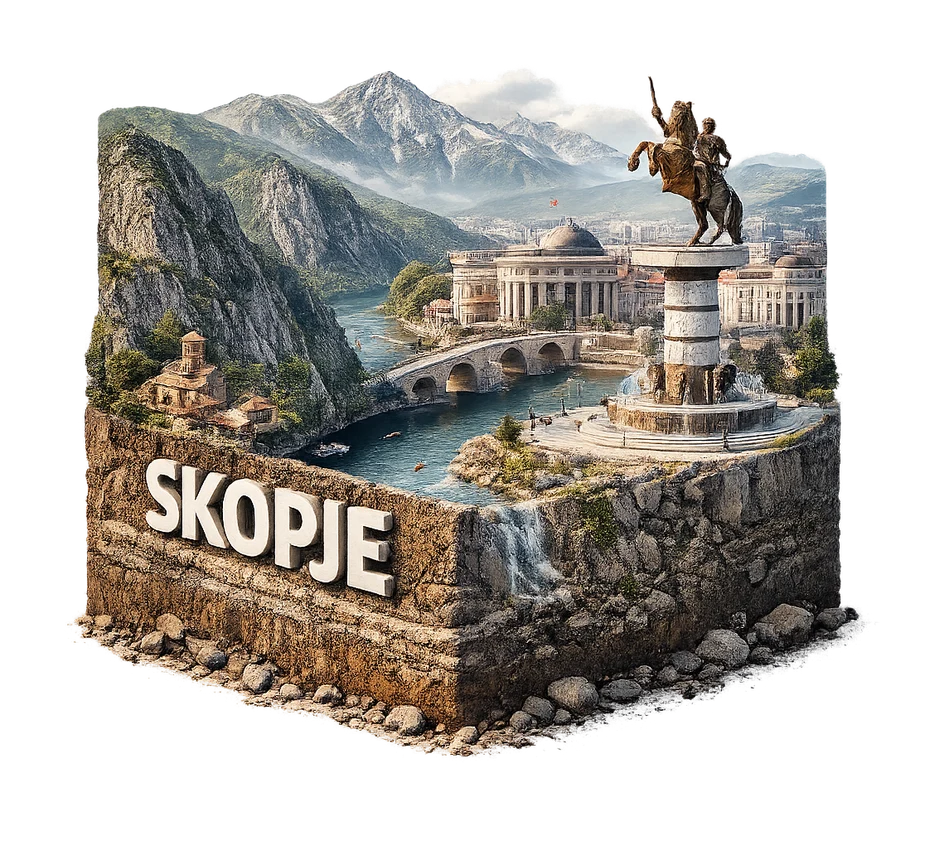 Skopje en un fin de semana